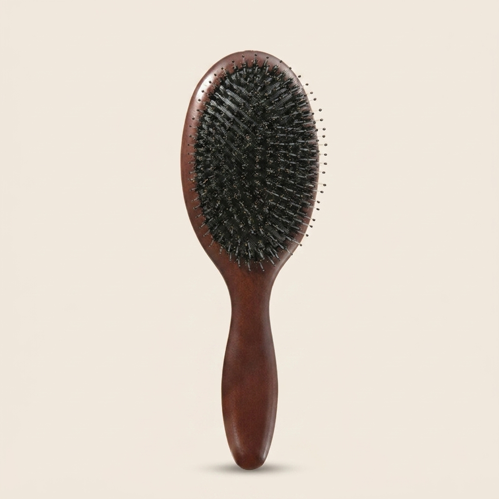 Beechwood Boar Bristle Comb