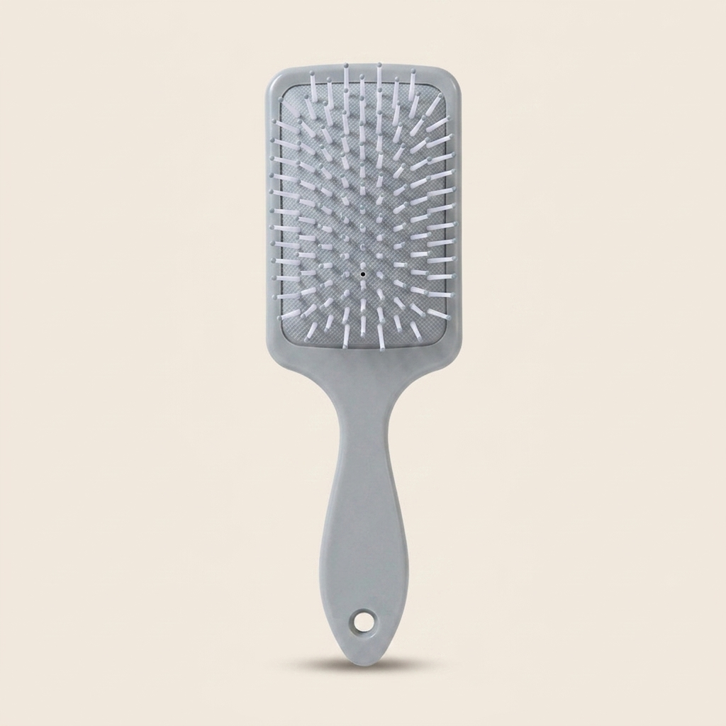 The Azure Blue Set, Air Cushion Paddle Comb in Blue