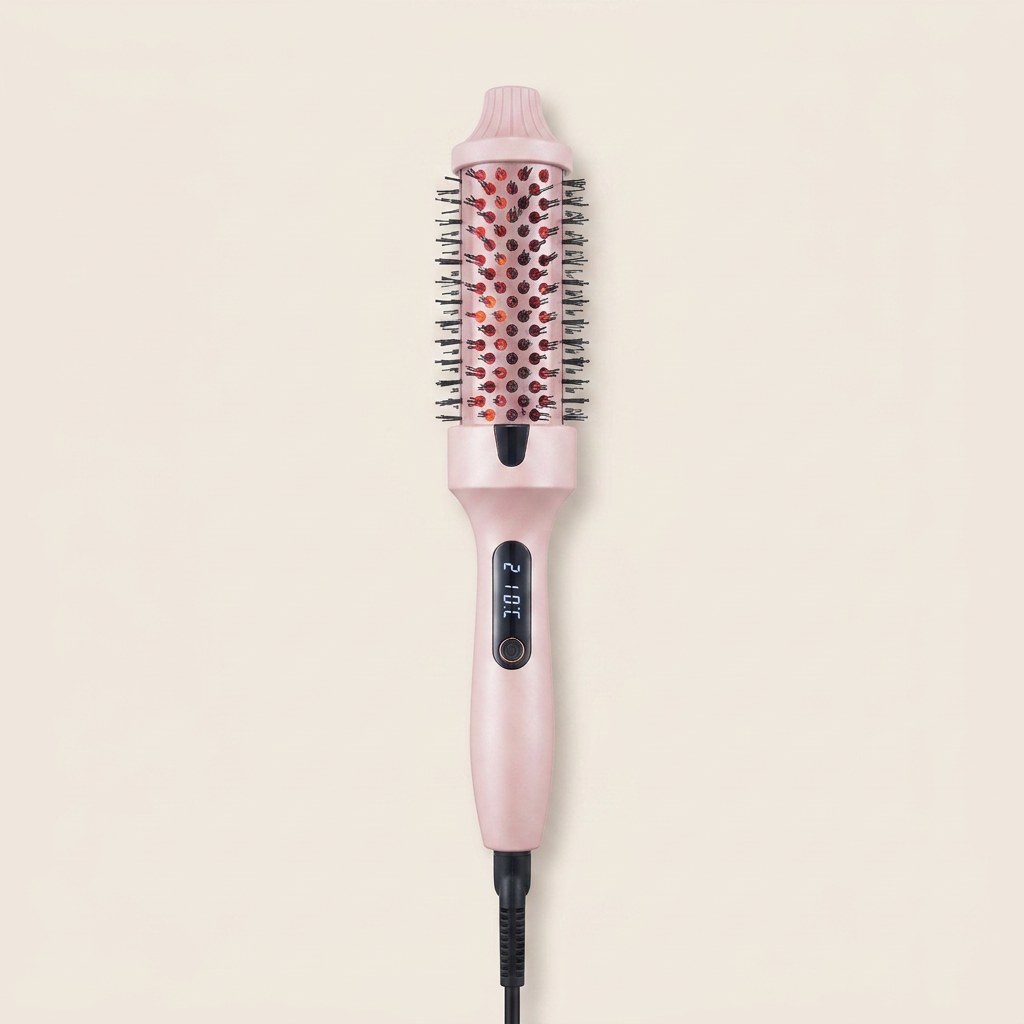 The Blush Pink Set, Infrared 2-in-1 Comb in Pink