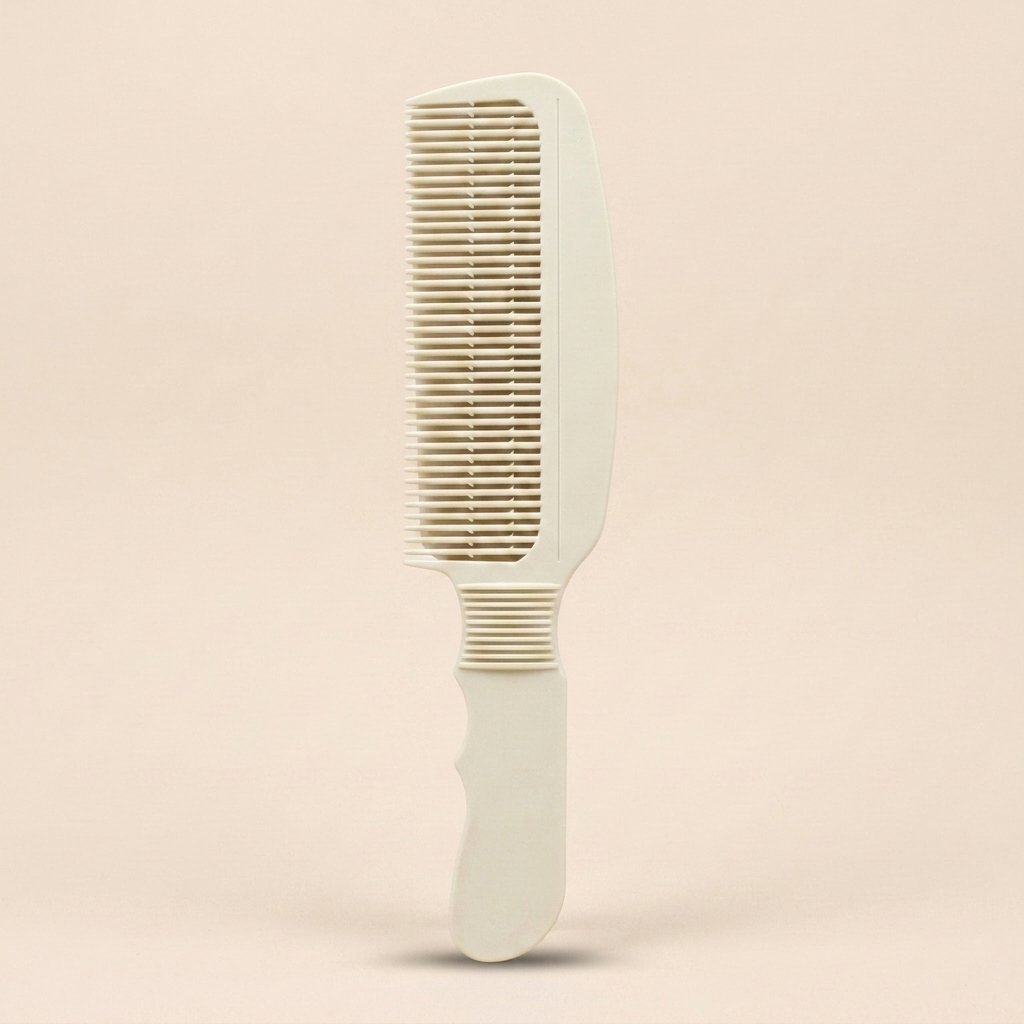 The Pearl White Set, Barber Comb in White